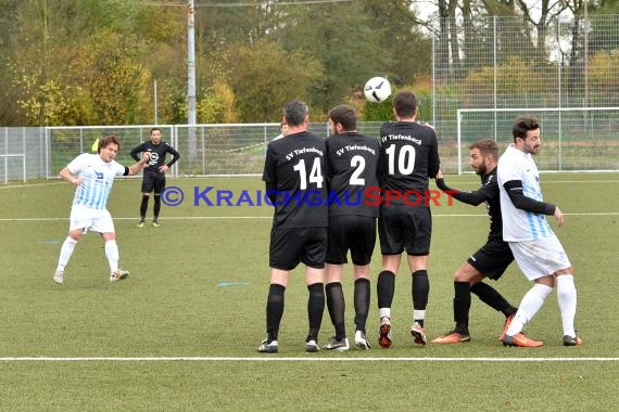 Kreisklasse A Sinsheim FC Rohrbach a.G. vs SV Tiefenbach 05.11.2017 (© Siegfried Lörz)